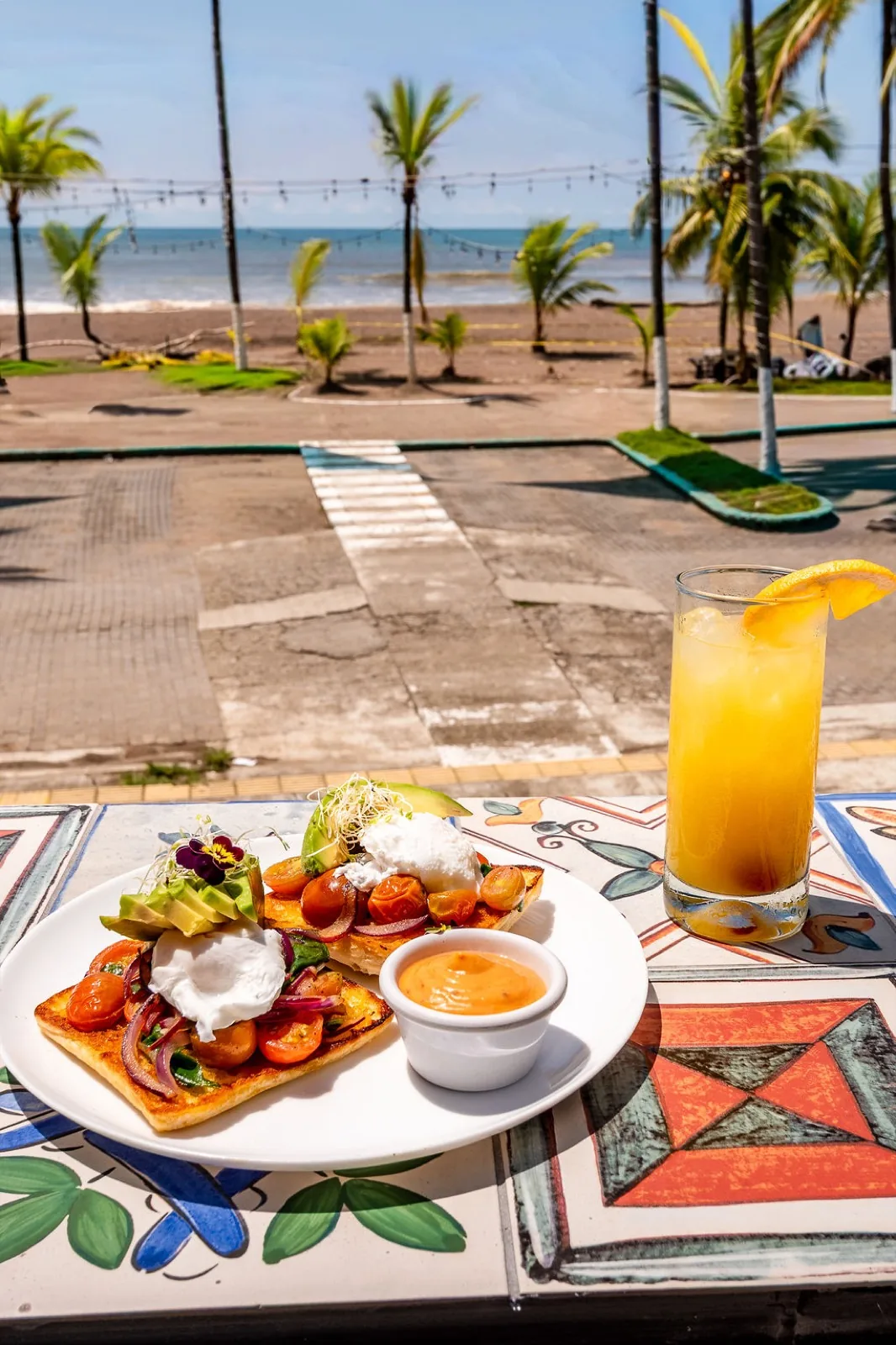 Desayuno en el deck