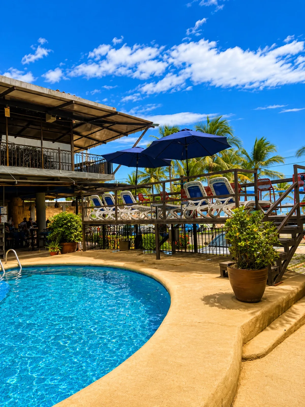 Piscina del hotel